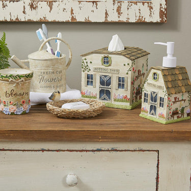 Spring Garden Tissue Box Cover - Park Designs - The Fox Decor